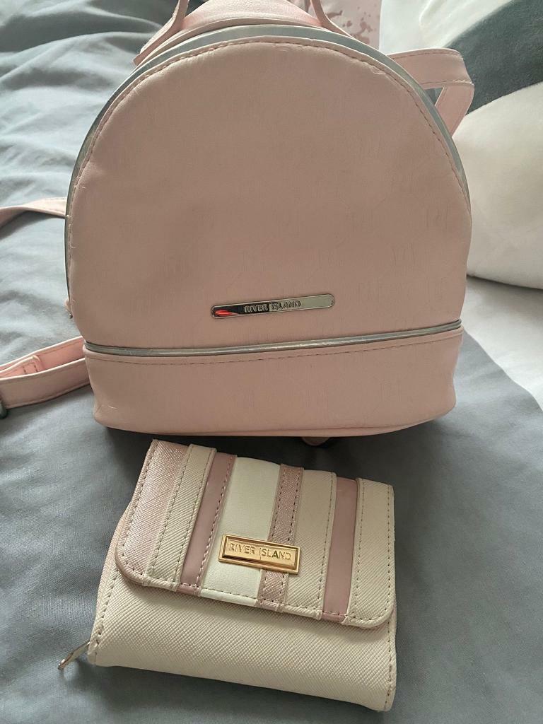 river island small backpack